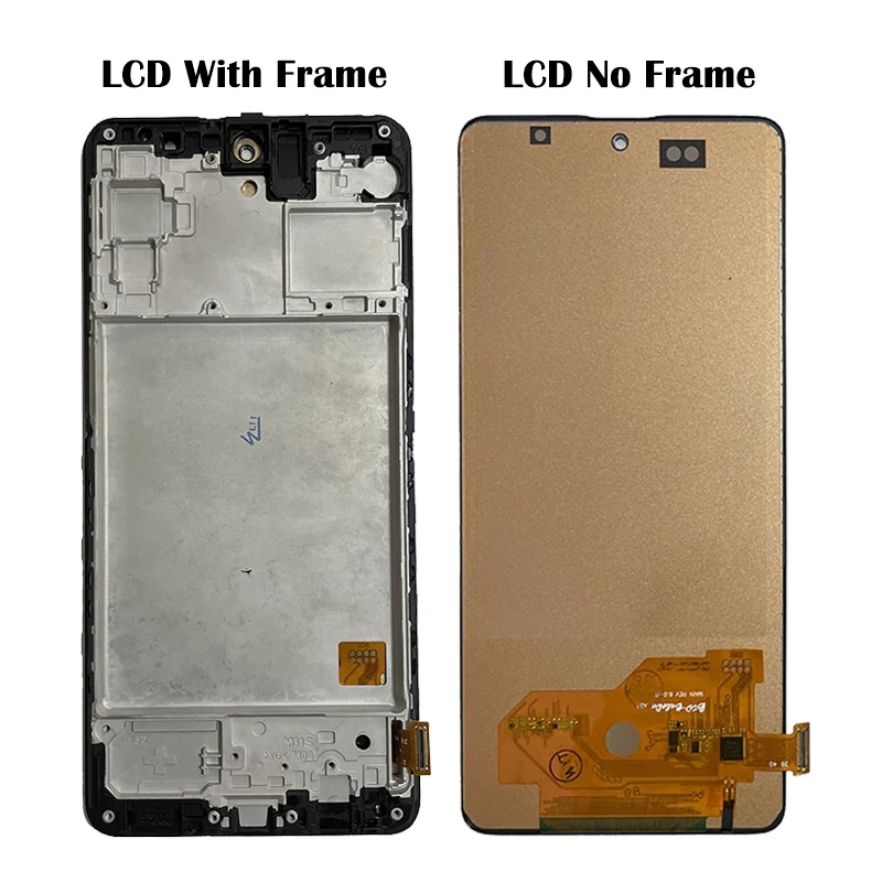 Фото Замена экрана дисплея M31S с рамкой для Samsung Galaxy M31s SM-M317F M317F/DS ЖК-дисплей с цифровым преобразователем сенсорного экрана в сборе №2