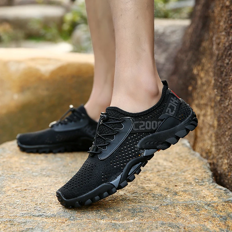 Mens Wading Shoes Unisex  Aqua Shoes Women Hiking Quick-Dry Sneakers Water Shoes