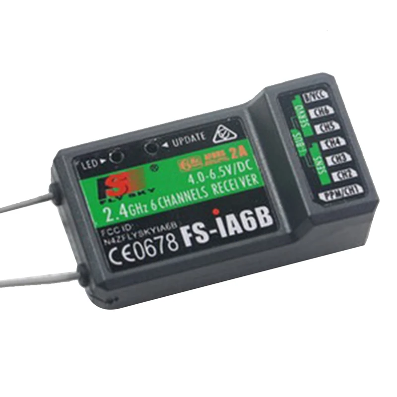 Модель приемника подходит для Flysky Fuse T6 I6 2 4G FS-IA6B 6-канальная модель с