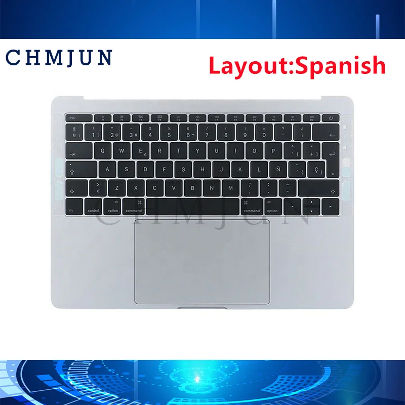 Чехлы для рук A1708 13 3 дюйма с клавиатурой + трекпад задсветильник ка в сборе Macbook Pro
