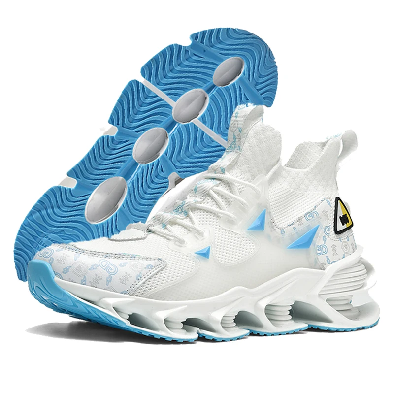 

Men Sports Shoes Thick Bottom Casual Sneakers Men White Lightweight Platform Shoes Soft Breathable Brand Running Shoes Unisex