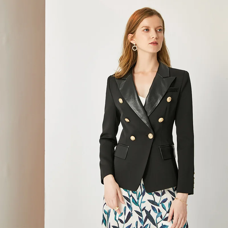 

HarleyFashion Trendy Top Quality Loose Design Texture Autumn Winter Long Trench Coats for Women