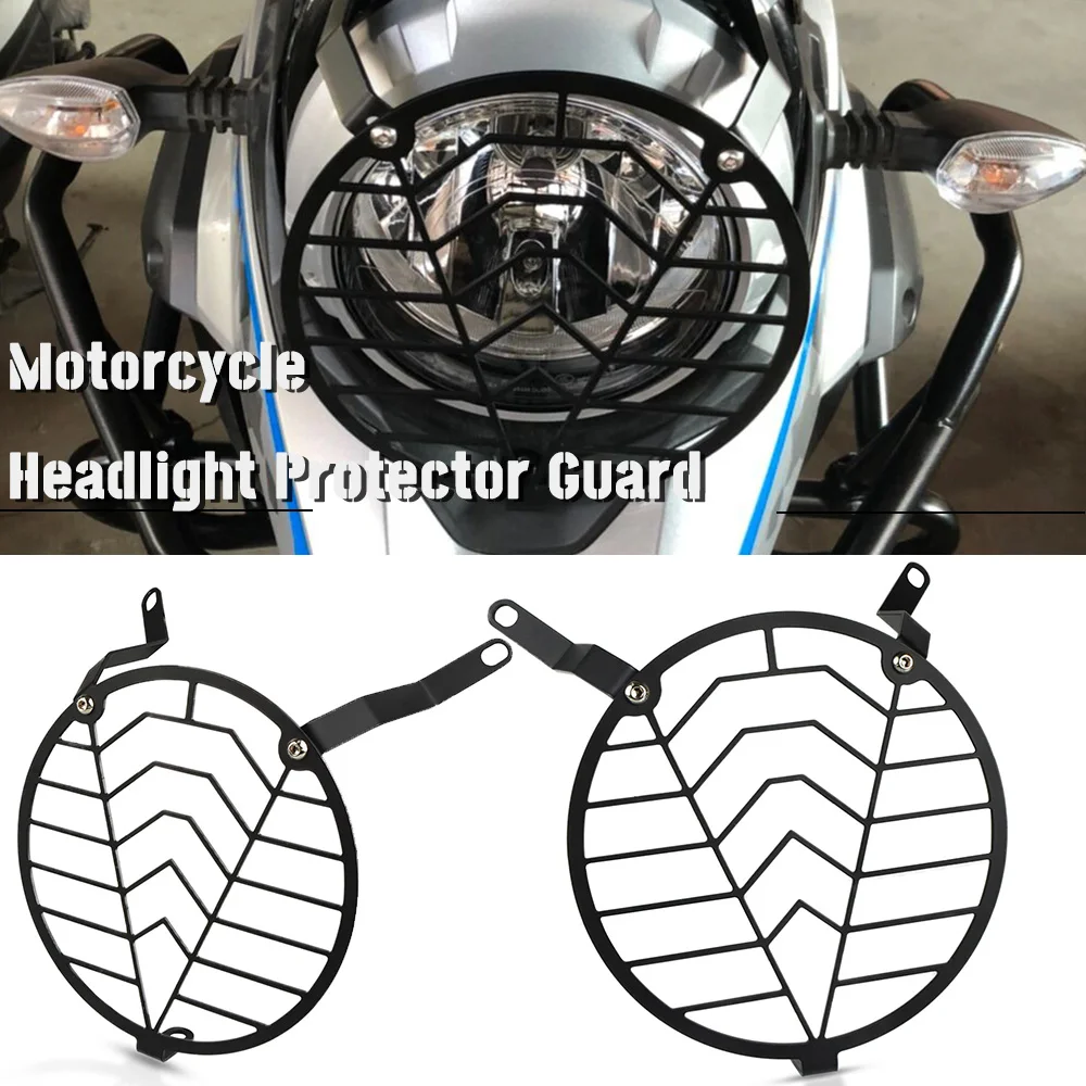

Motorcycle Accessories Headlight Grill Grille Cover Protection HeadLamp Guard For SUZUKI VStrom250 DL250 V-Strom DL 250 VStrom