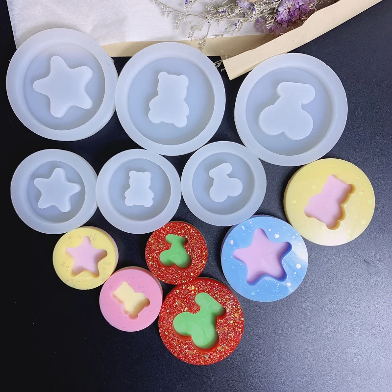 

Round Shaker Mold Silicone Epoxy Resin Mold Tag Jewelry Tools Jewelry Accessories
