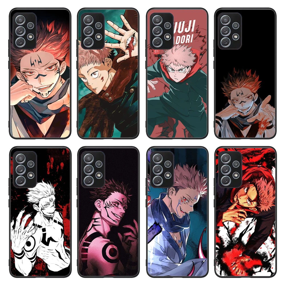 

Jujutsu Kaisen Yuji Itadori Phone Case For Samsung Galaxy A10 A20 A21S A31 A40 A41 A42 A50 A51 A52 A70 A71 A72 A03S A32 A22 A82