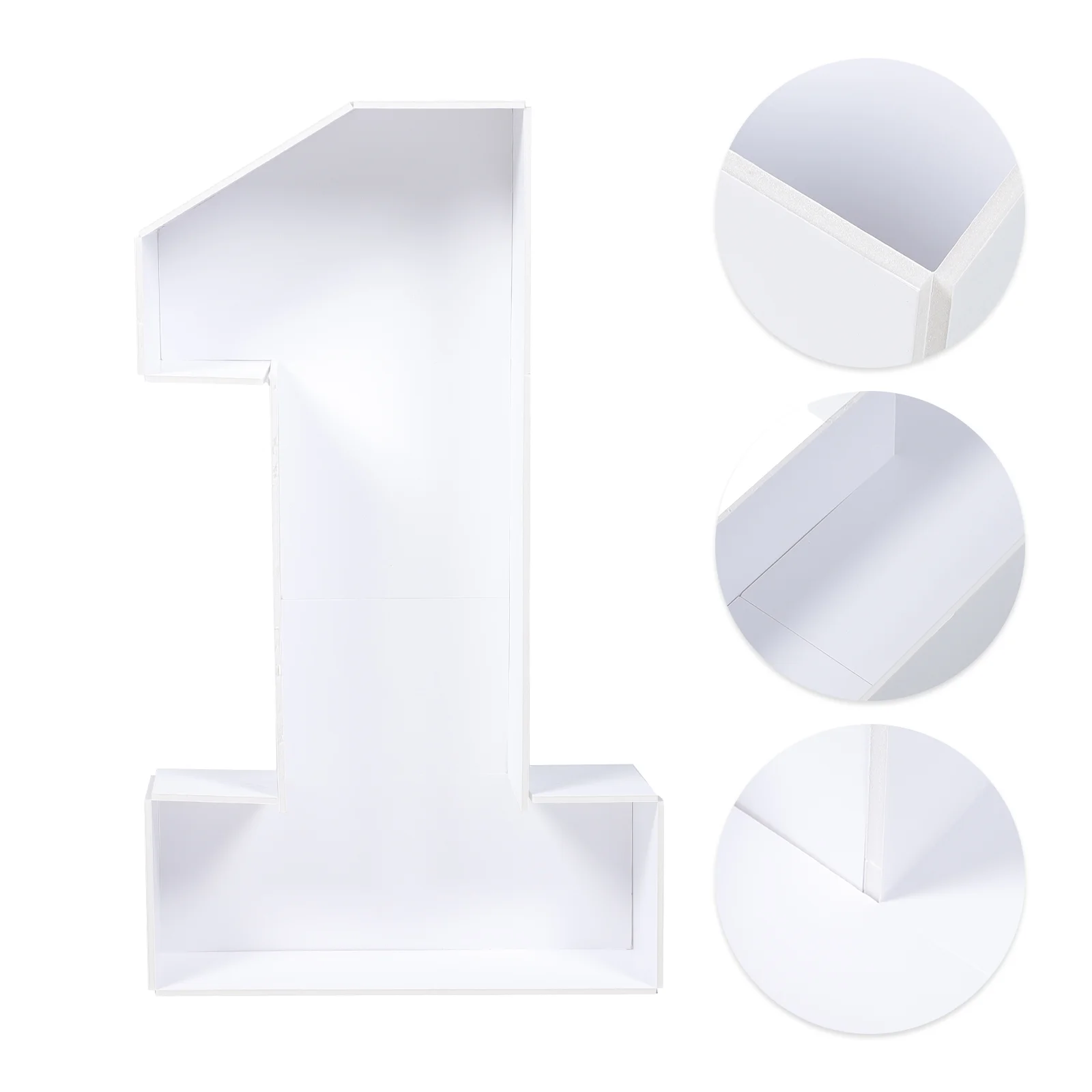 

Number 1 Baby Balloon Box Party Number Mosaic Balloon Box for Baby Shower