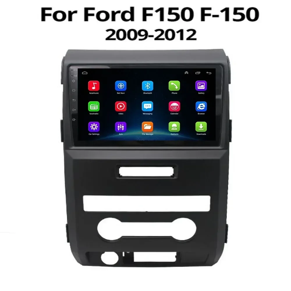 8 128G Android 13 Автомобильный радиоприемник для Ford F150 P415 Raptor 2008-2014 Стерео Carplay Авто