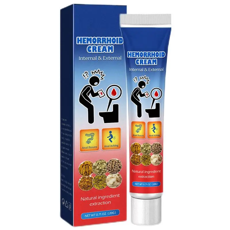 

External Internal Anal Fissure Itching Soothing Cream Hemorrhoid Ointment Herbal Cream Hemorrhoids Sores Swelling Care Relief