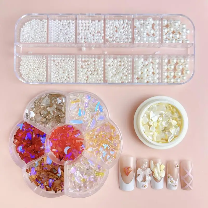 3 шт./набор декоративные подвески для ногтей