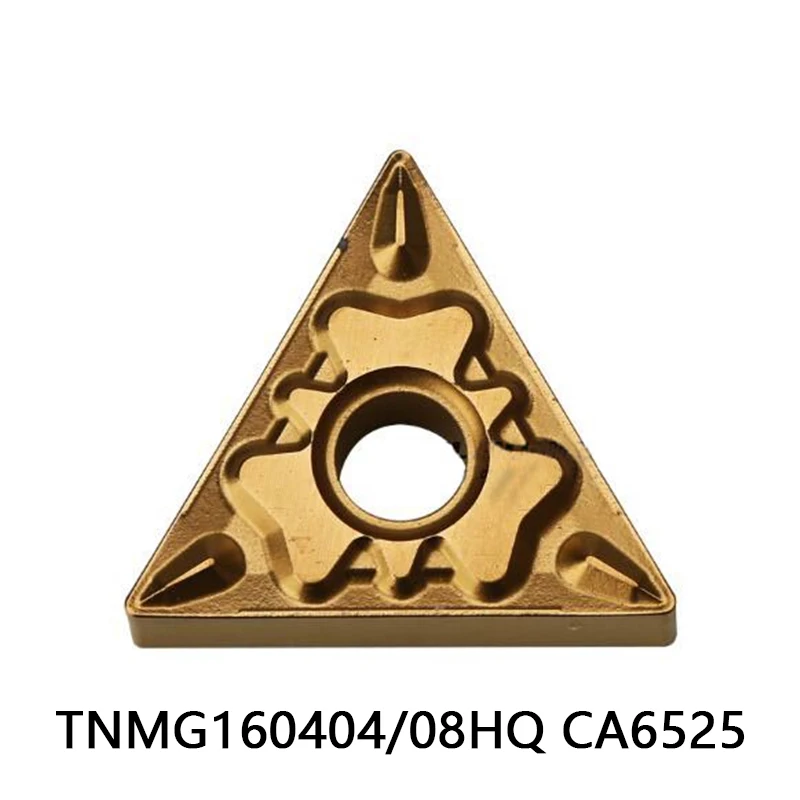 

Original TNMG TNMG160404HQ 160408 TNMG160408HQ CA6525 Carbide Inserts for Stainless Steel TNMG160404 TNMG160408 HQ 10pcs/box