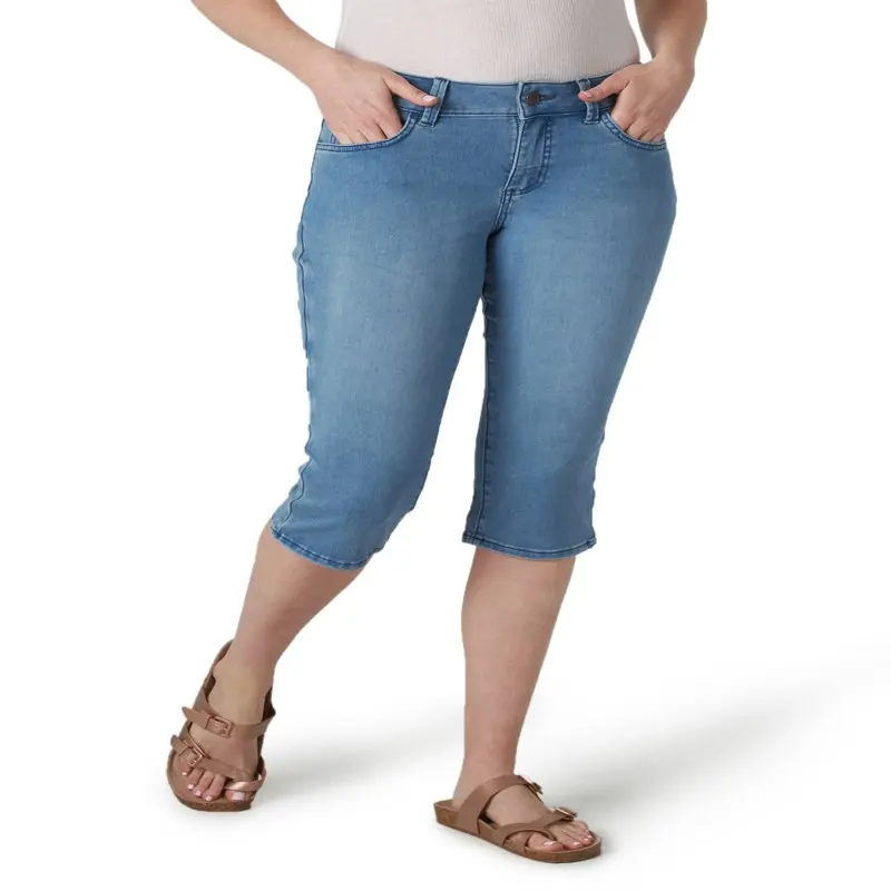 

Riders by HMCN® Women`s Ultra Soft Capri Jeans