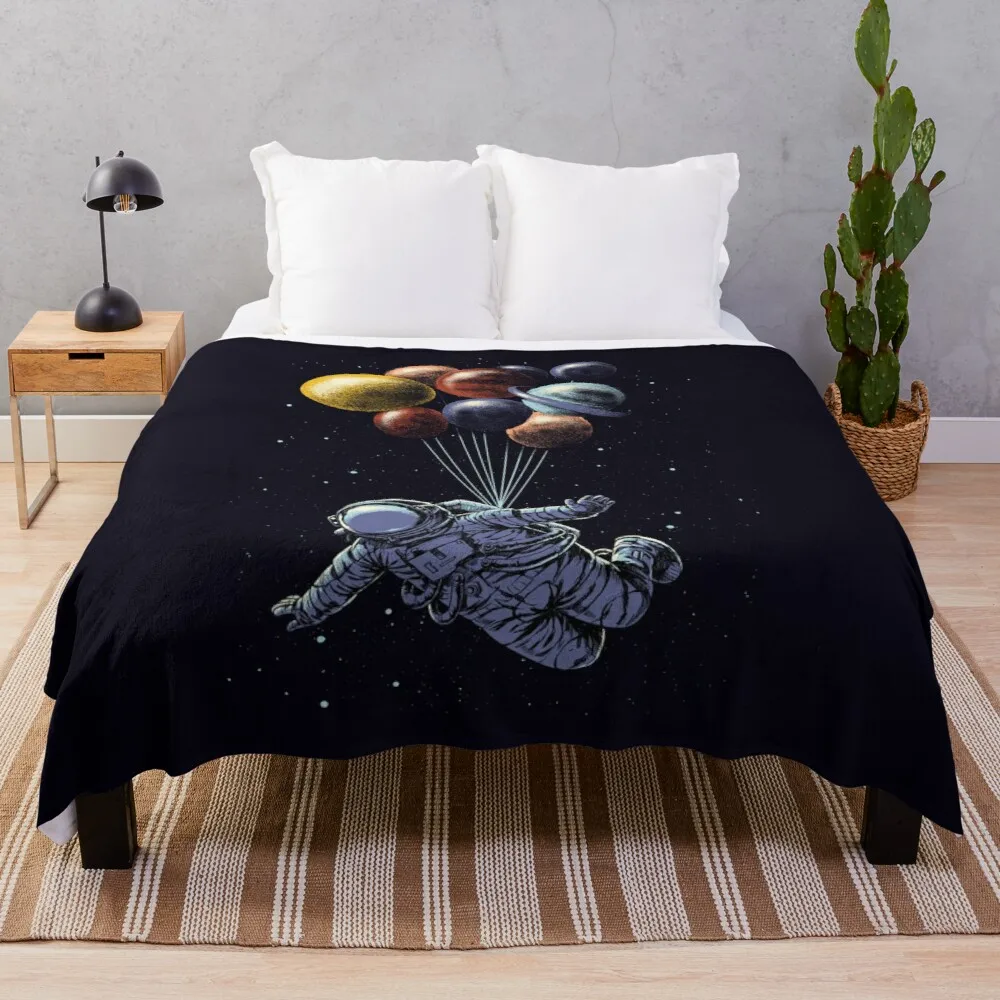 

Space Travel Throw Blanket Sofa blanket hairy blanket