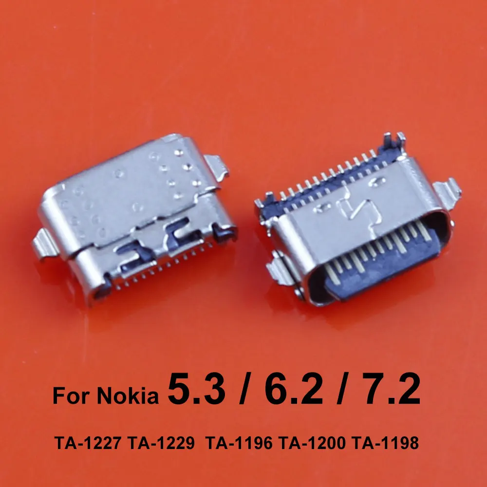 JCD 5 шт. для Nokia 1 6 7 8 Plus 3 2 X5 X6 X7 USB-разъем зарядного устройства