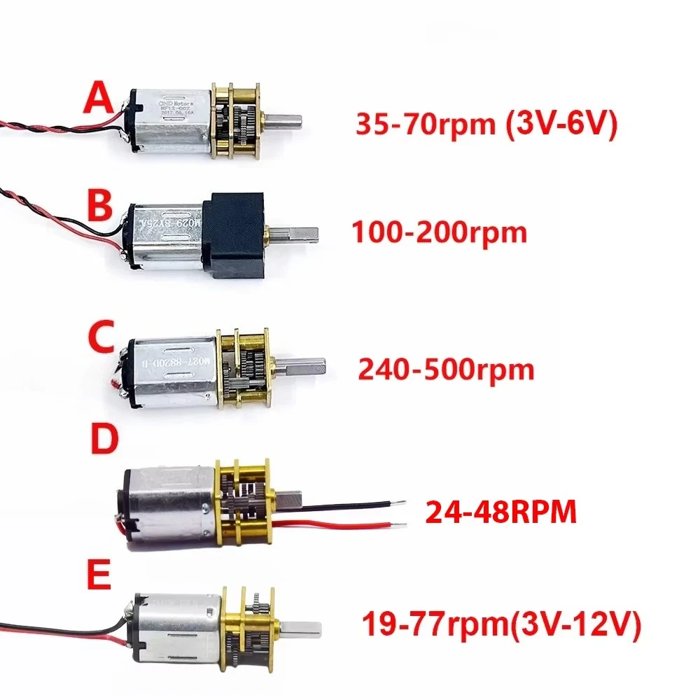 

Микроредукторный двигатель GA12-N20 3-6В