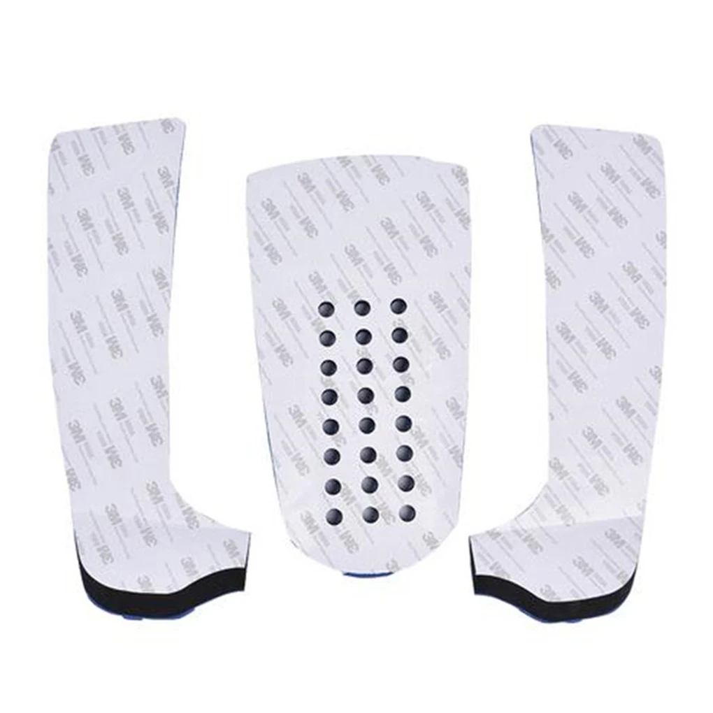 

3pcs Surfboard Traction Pad Stomp Pad Surfboard Non-slip EVA Tail Mat Foot Grip Surfing Accessories 3 Strips