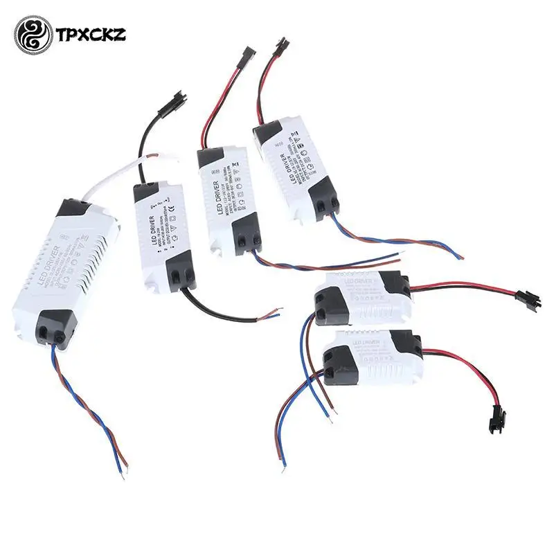 

1pcs 3W-36W LED Driver Light Transformer Constant Current Power Supply Adapter