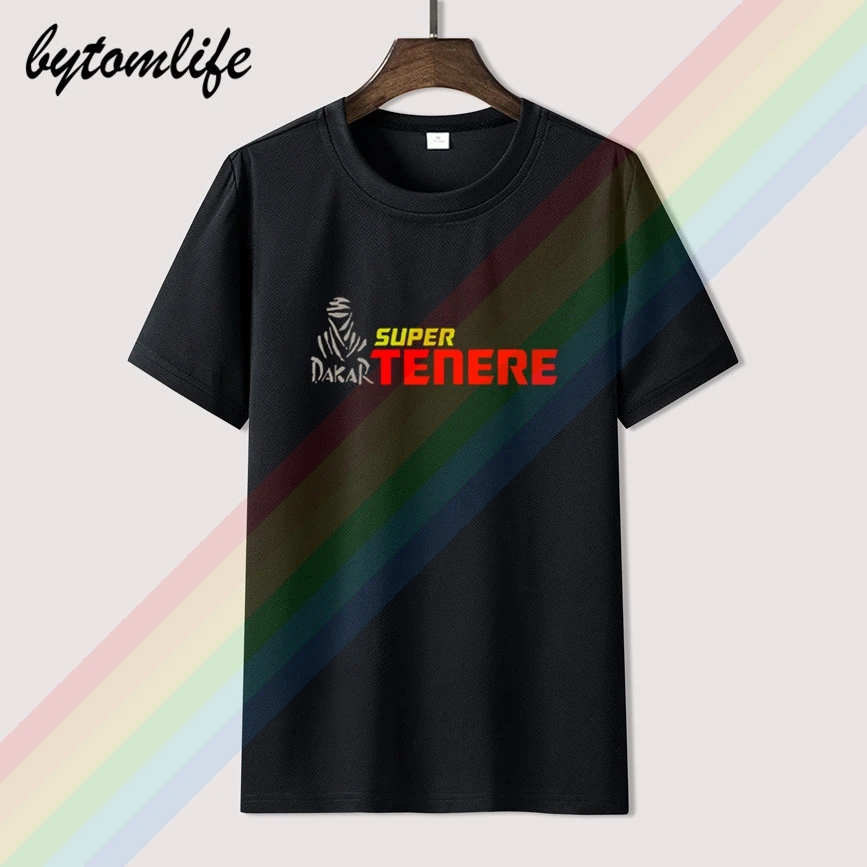 

Fashion 2018 Men Short Sleeve Super Tenere world crosser T-Shirt Xtz Super rally Adventure motorcycle Hot Sale Tee Shirts