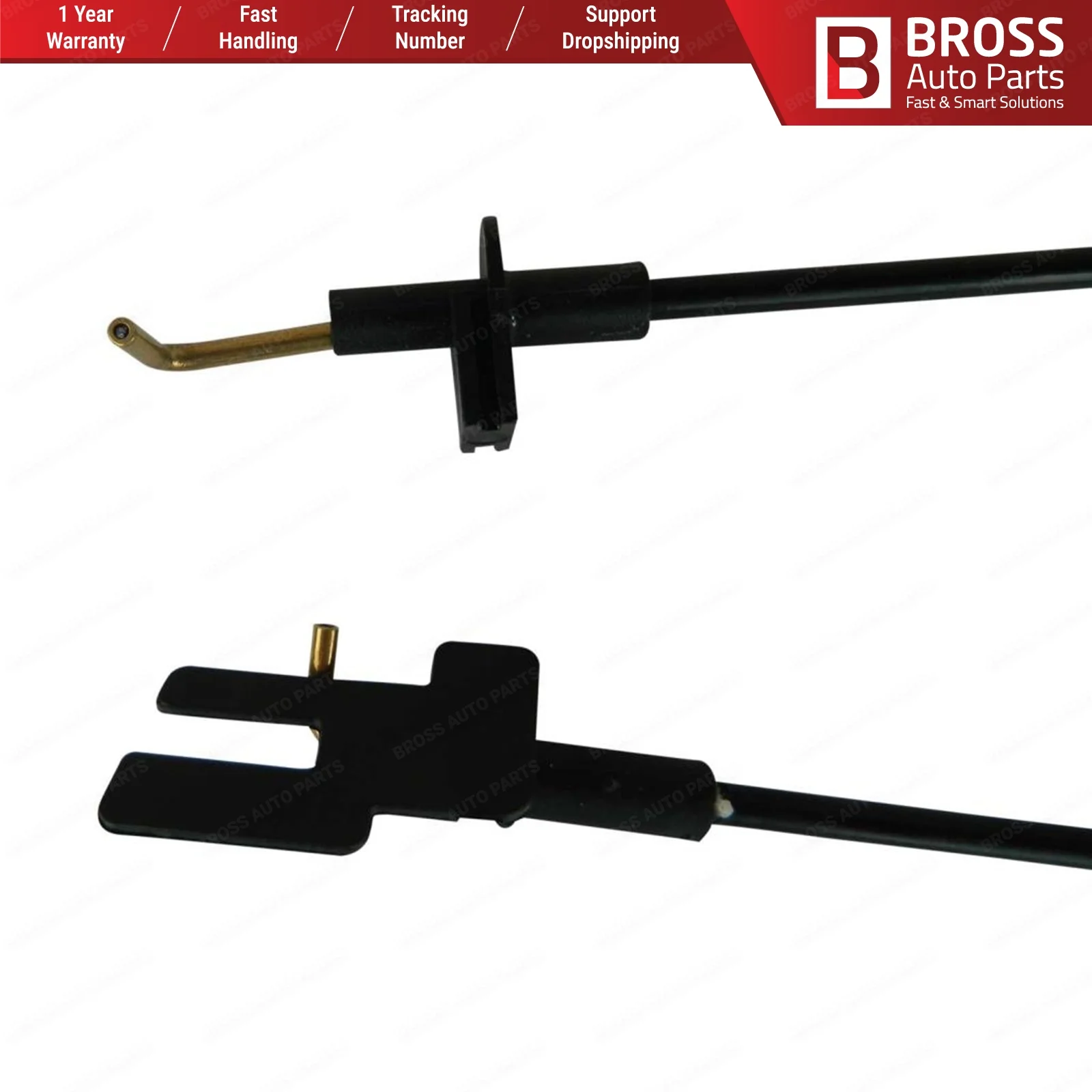 Bross BDP193 внутренняя дверная защелка замок Боуден ручка кабель передняя левая