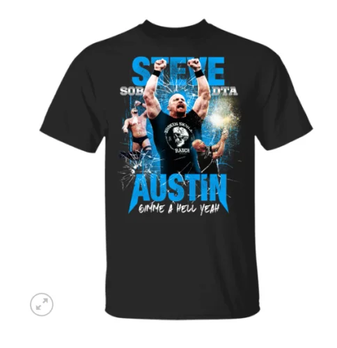 

Stone Cold Steve Austin T Shirt Vintage T shirt HOT shirt NEW Graphic Design