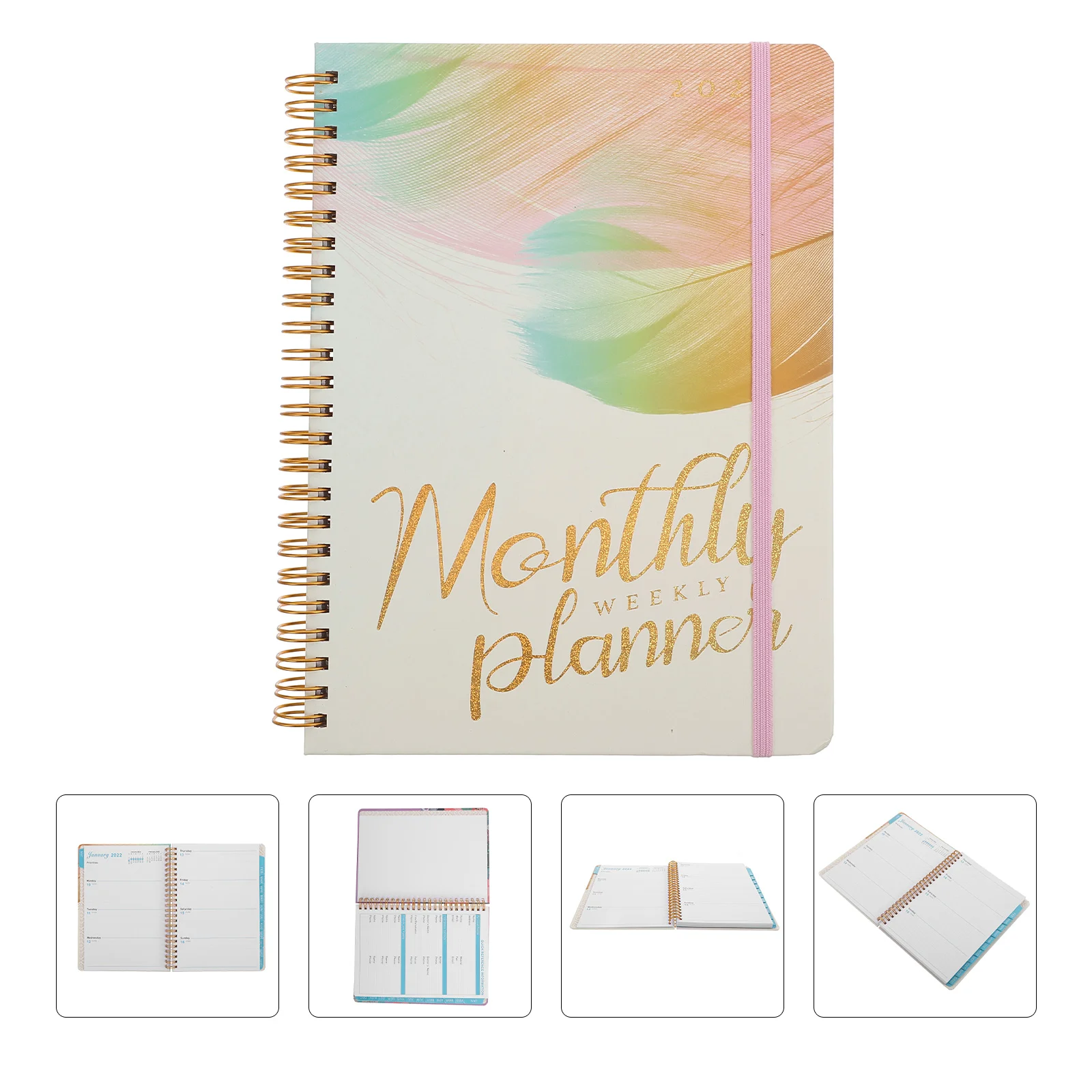 

Coil Weekly Plan Schedule Paper Notepad Writing Book Students Stationery