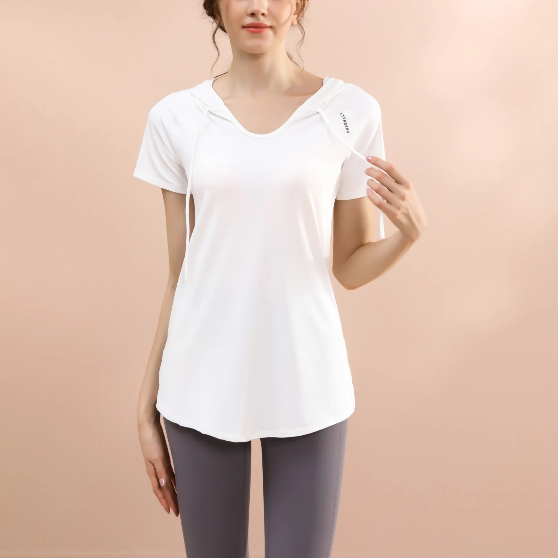 Yoga Tops Women Loose Large Size Fat Summer Thin Women's Workout Clothes Top Quick Drying Clothes Running Smock Sports T-shirt