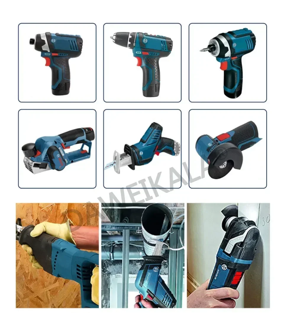 Аккумулятор Bosch 12 В 3000 мАч BAT411 для BAT412A BAT413A D-70745GOP 2607336013 2607336014 PS20-2