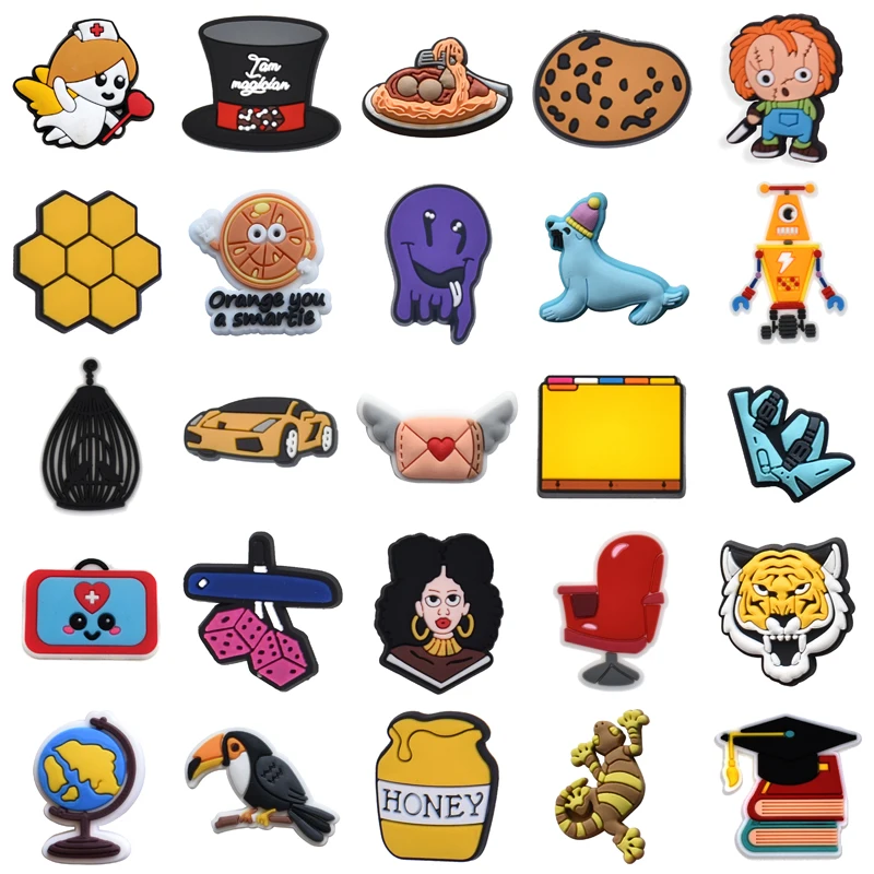 

Рождественские подарки, подвески для детской обуви, подвески для джинсов, дизайнерские булавки, летние женские аксессуары для обуви, подвес...