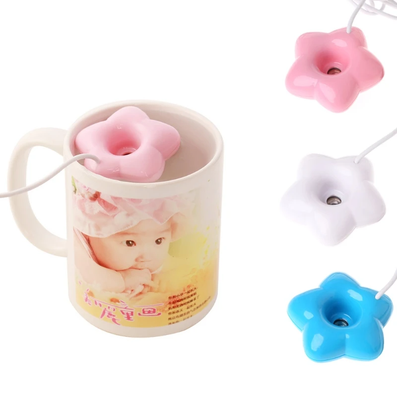 Mini USB Star Shape Humidifier Air Purifier Aroma Diffuser Office Home Portable