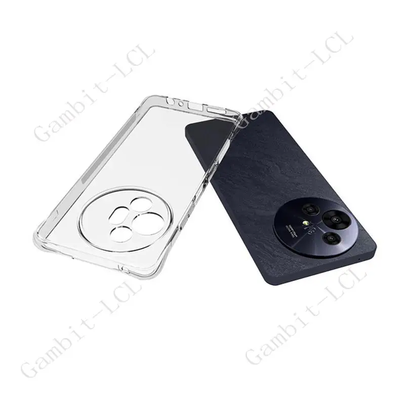 Фото Для смартфона TCL 50 PRO NXTPAPER 5G 6,8 дюйма 2024 T803E, T803D, защитный задний корпус телефона, мягкий ударопрочный чехол из ТПУ №4