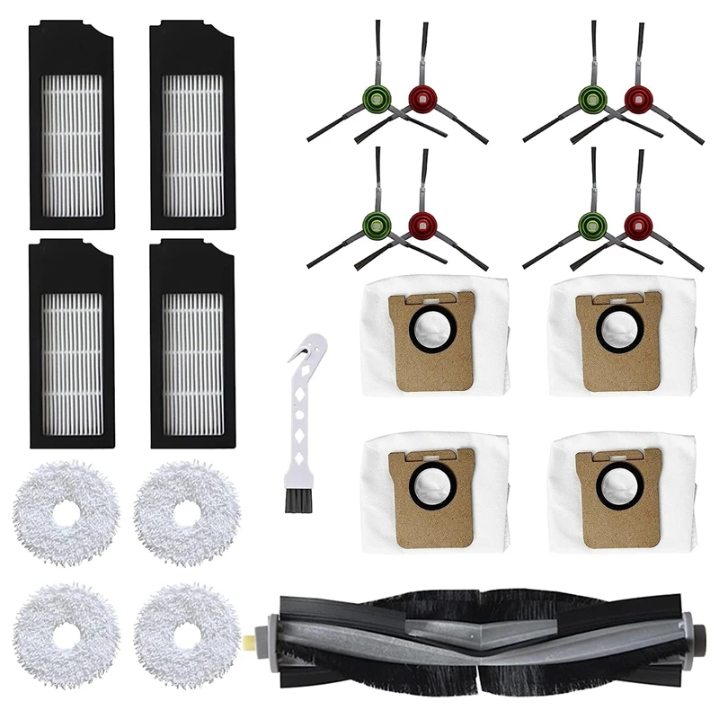 

Replacement Parts Accessories For Ecovacs DEEBOT X1 OMNI X1 TURBO Robtic Vacum Roller Brush Side Brushes Filters