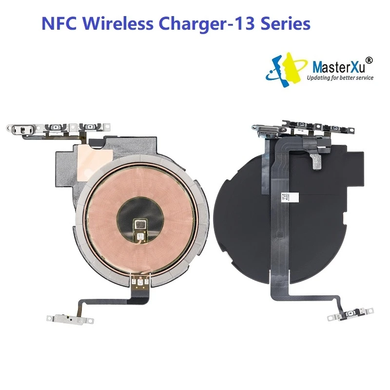 5 шт. MasterXu беспроводной NFC чип катушка Зарядка гибкий кабель питания громкости