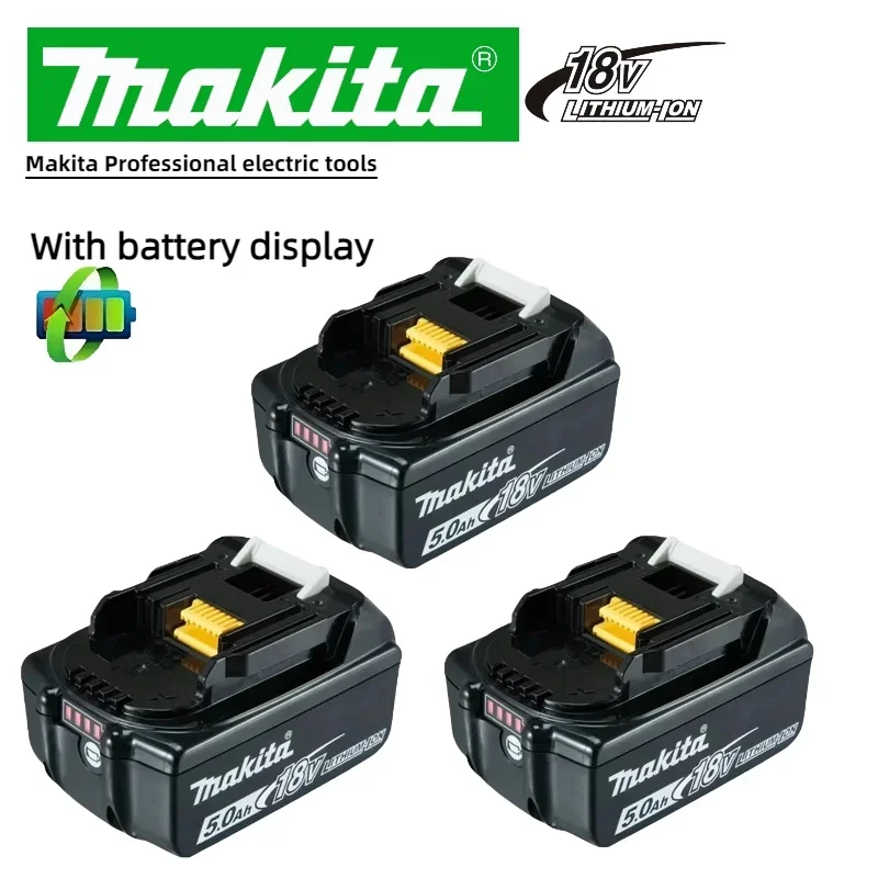 Оригинальный аккумулятор Makita18V 6 0 Ач со светодиодным индикатором емкости