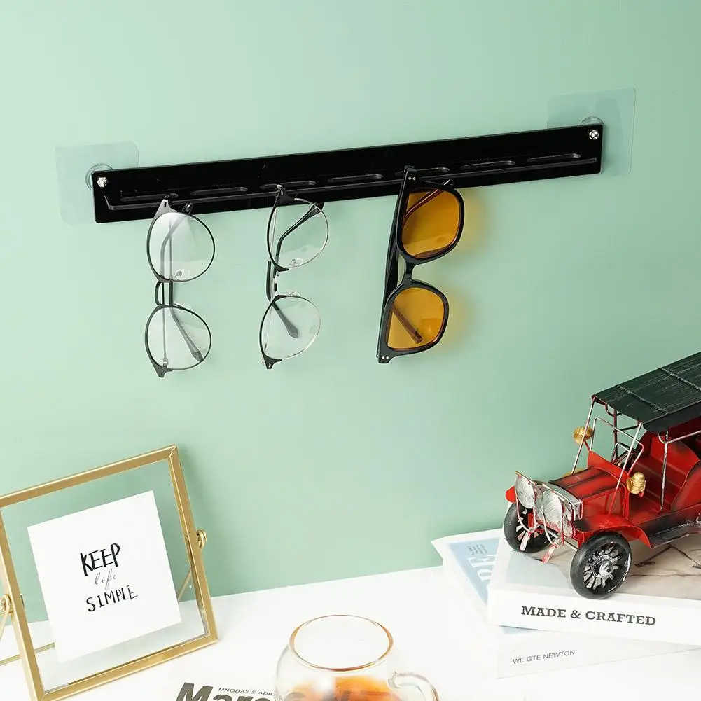 Черный акриловый держатель для очков настенная вешалка солнцезащитных стеллаж