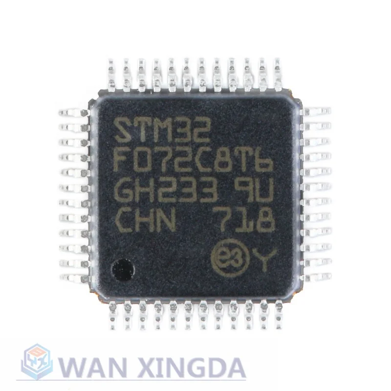 STM32F072C8T6 Package LQFP-48 New Original Genuine Microcontroller (MCU/MPU/SOC) IC Chi