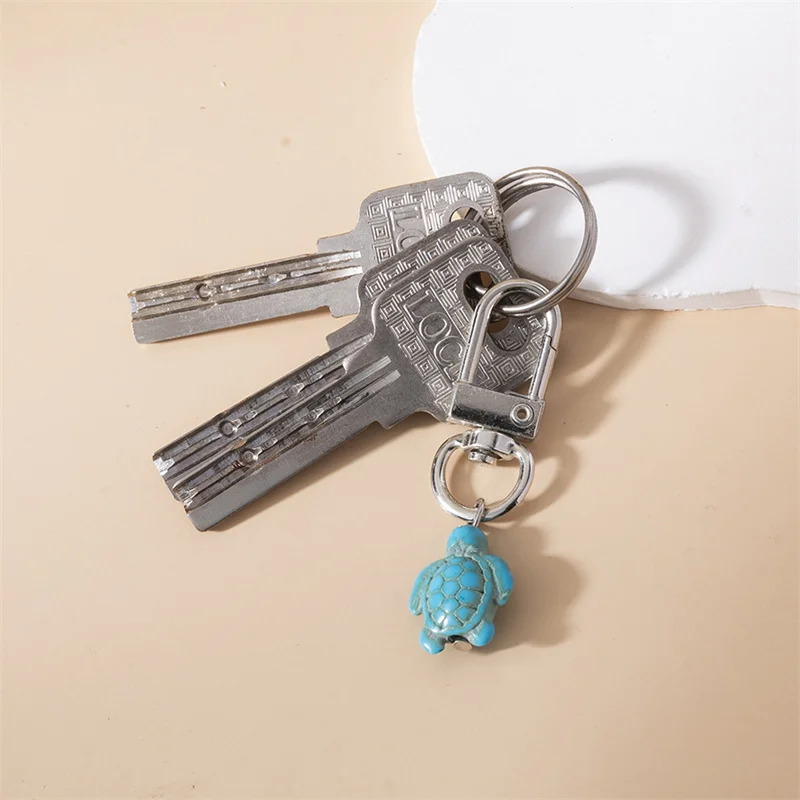 1 шт. милый брелок в виде черепахи для ключей женщин и мужчин забавная сумка с