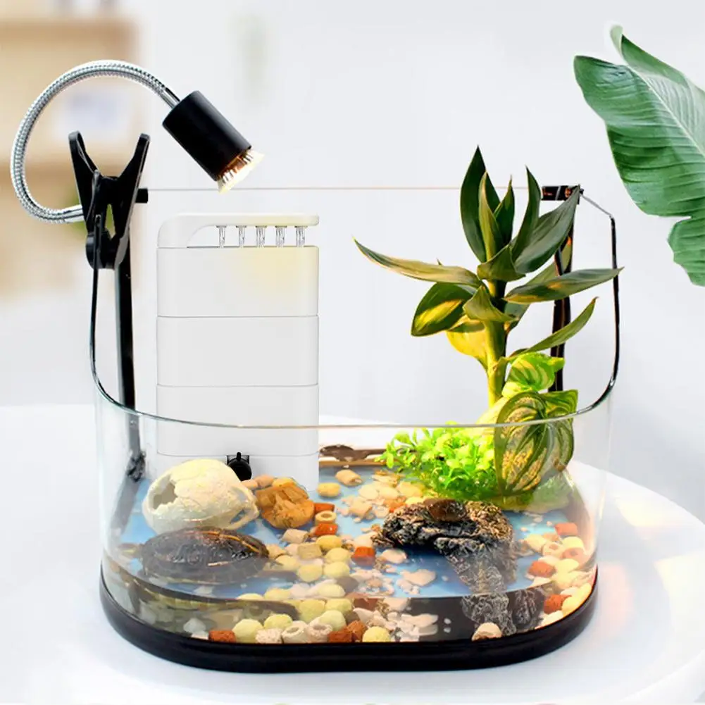 

Низководный фильтр в форме черепахи, тихий насос, водопад, очиститель для воды