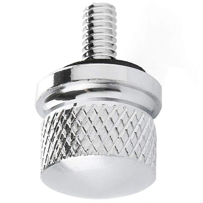 

5X Chrome Billet Aluminum Seat Bolt Screw Cap For Harley Davidson