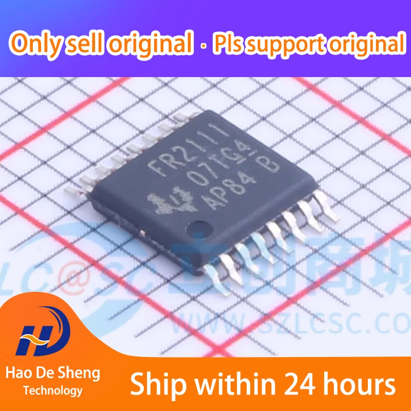 

10 шт./лот MSP430FR2111IPW16R Logo FR2111 TSSOP-16 новая Оригинальная фотография