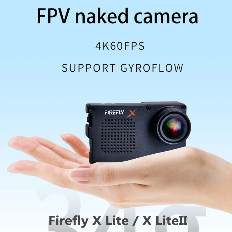Hawkeye Firefly X Lite / II 4K голая Спортивная камера 60 кадров в секунду Bluetooth-совместимый WiFi