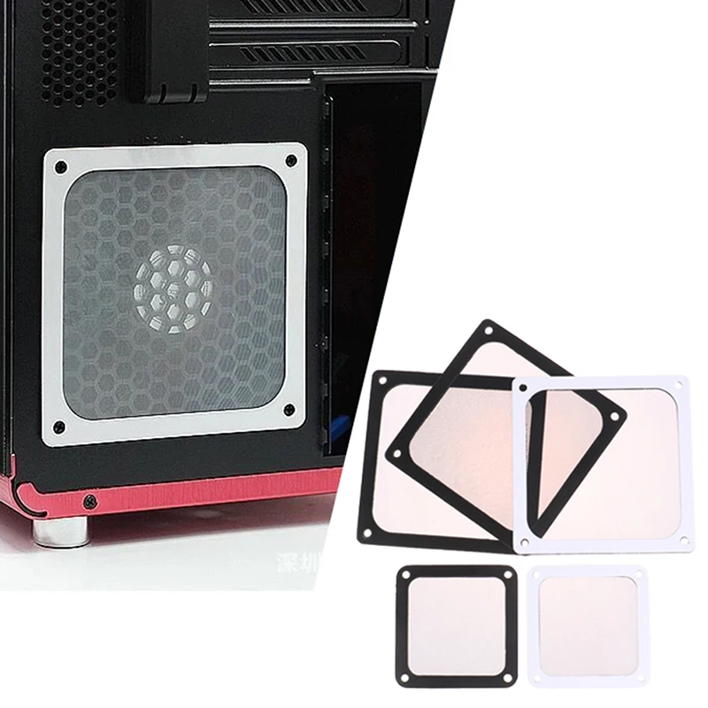 

PC Cooler Fan Filter Dustproof Computer Case Cover Mesh Dust Filter Net Guard for dust blocking