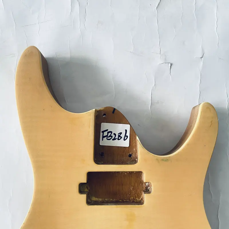 FB286 натуральный цвет твердая красная древесина с пламенным верхним корпусом