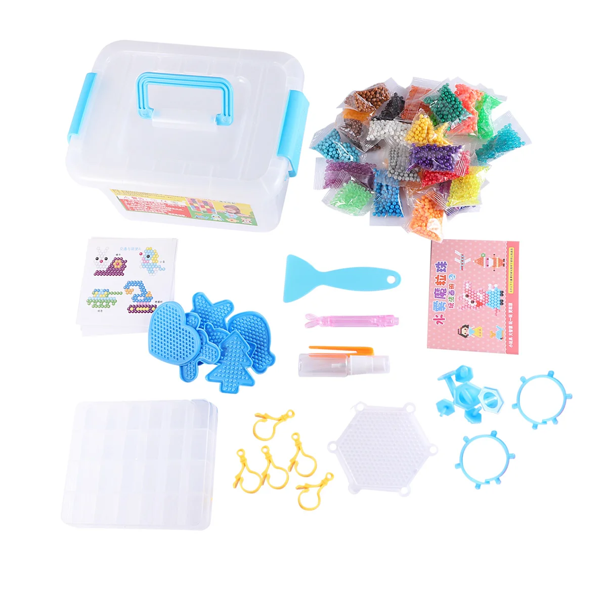 

4500pcs DIY Fuse Beads Kit Educational Water Sticky Beads Fuse Beads for DIY
