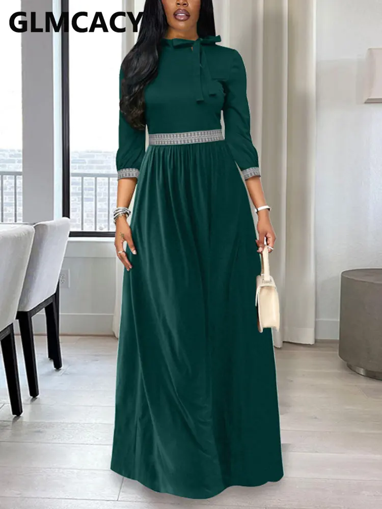 

Женское элегантное вечернее платье макси Evvening вечерние рукавом до локтя