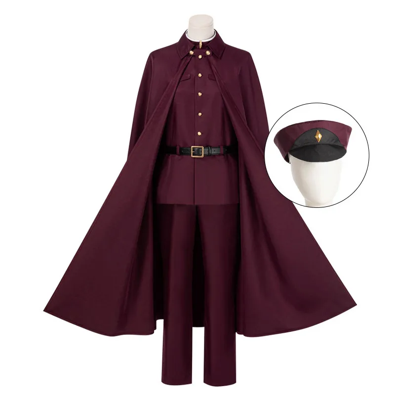 

Anime Tetchou Suehiro Bungo Stray Dogs Cosplay Costume Teruko Oukura Red Uniform Suits Cloak Season 4 Team Halloween Clothes