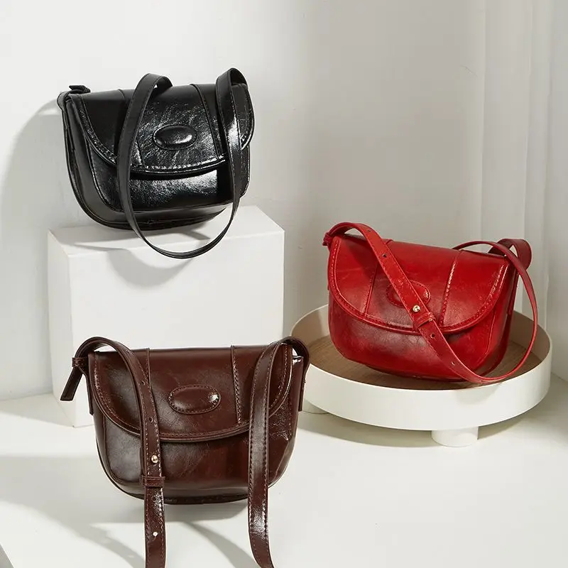 

2023 New Women Shoulder Crossbody Bag Special Design Original Small Bag All-Matching and Lightweight Small Round Bag