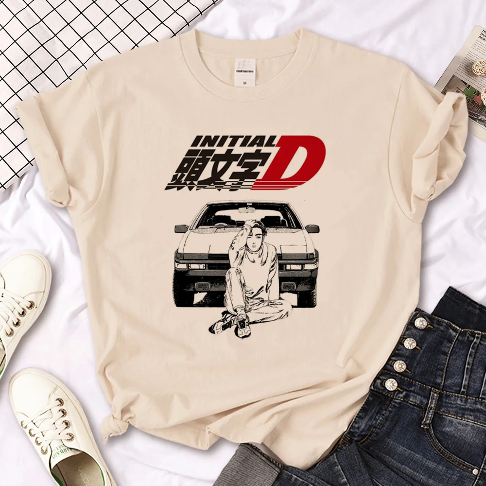 

Ae86 t shirt women funny harajuku manga top girl graphic clothing