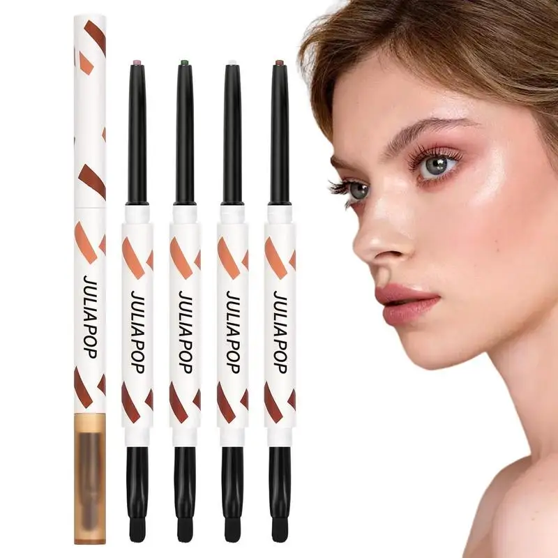 

Waterproof Eyeliner Pencil 4pcs Mechanical Eyeliner Pencil Stay On Eye Liner Anti-Perspiration Waterproof Strong Color Stroking