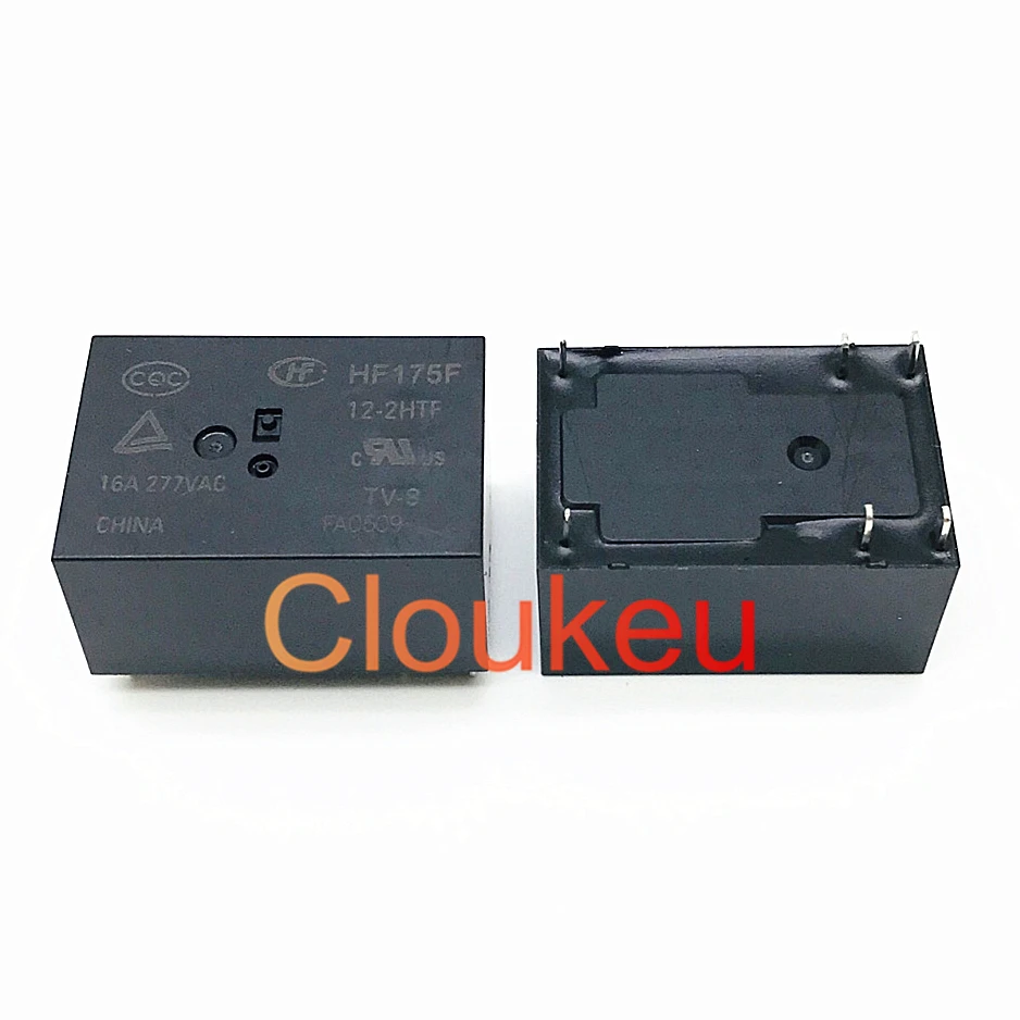 

50 шт. реле HF175F-5 12 24-2HTF -2ZTF 5V12V24VDC 16A 6/8pin