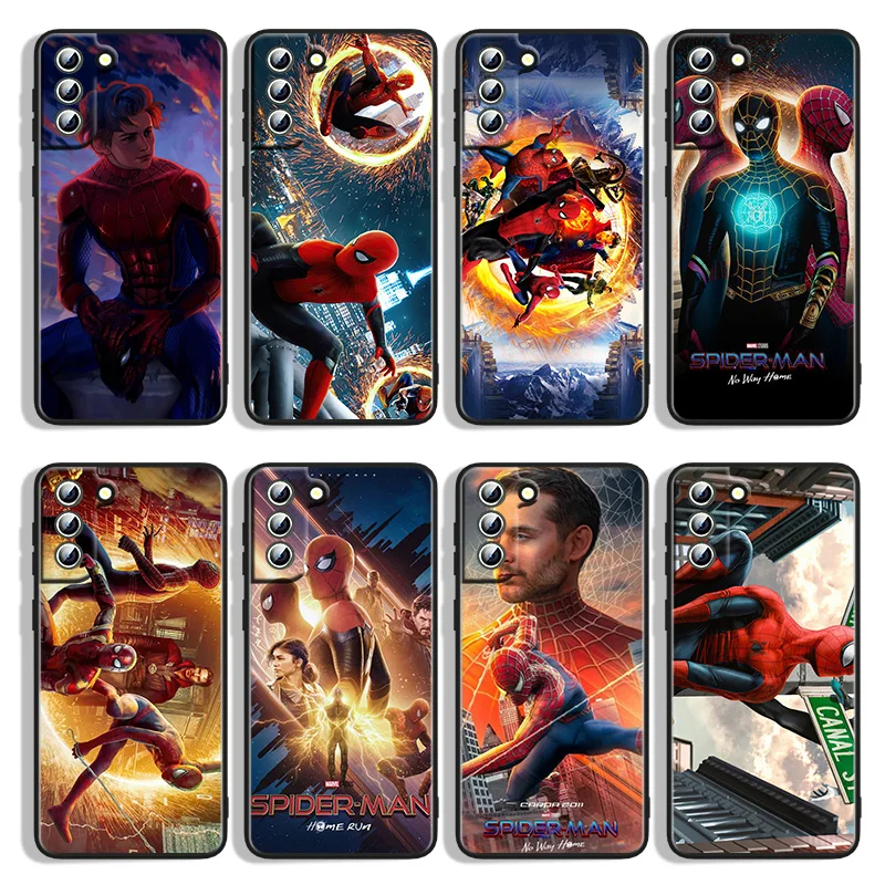 

Popular Marvel Spiderman 3 For Samsung Galaxy S22 S21 S20 FE Ultra S10e S10 S9 S8 S7 S6 Edge Plus Black Soft Phone Case Capa