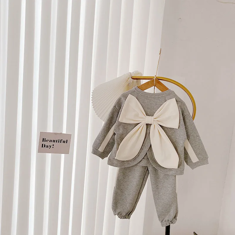 

Baby Bodysuit + Bow Pants Infant Kids Clothing 2Pcs Newborn Girl Clothes Set 3 Months Baby Girl Clothes Toddler Girl Outfits